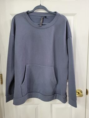 Mondetta Women's XXL Crewneck Sweatshirt - Slate Blue